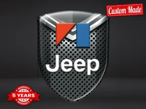 Jeep Personalisierte Logo Aufkleber Stil Max Haltbar Pro